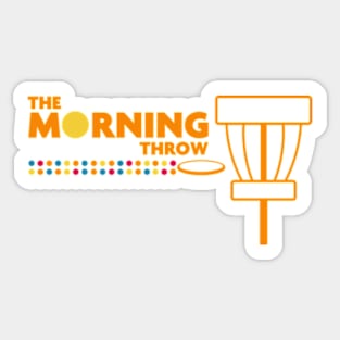 The Morning Throw Sticker